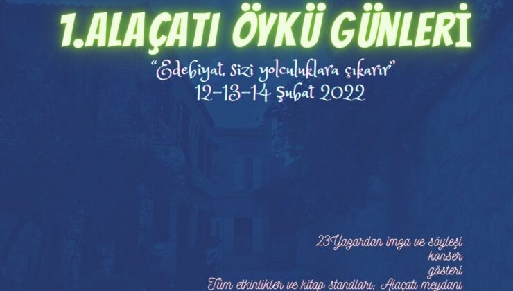 Alaçatı’da edebiyat rüzgârı esecek