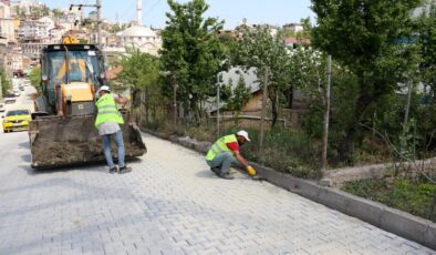 Kocaeli Gebze Topal Osman Ağa Caddesi kilitli parke taşı ile yenilendi