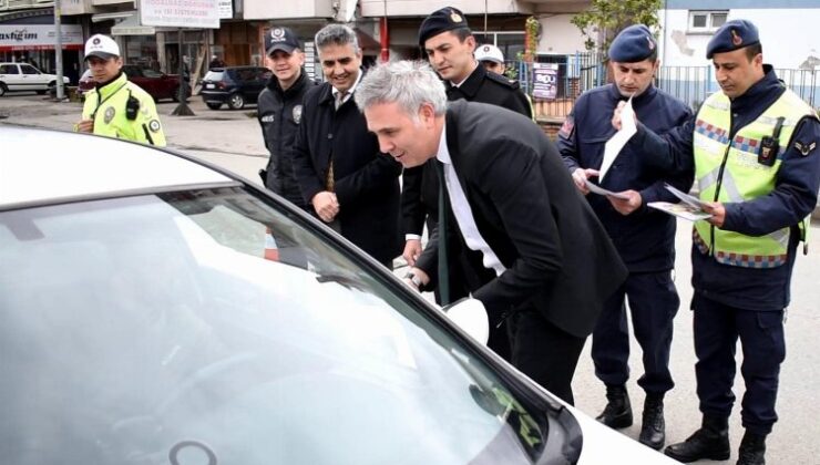 Rize Pazar’da ‘güvenli trafik’ bilinçlendirmesi