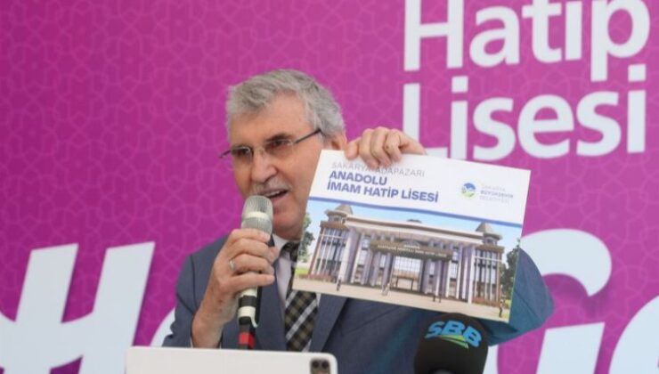 Sakarya’da 48 derslikli yeni İmam Hatip Lisesi yükseliyor