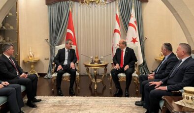 Bakan Özer’den KKTC Cumhurbaşkanı Tatar’a ziyaret