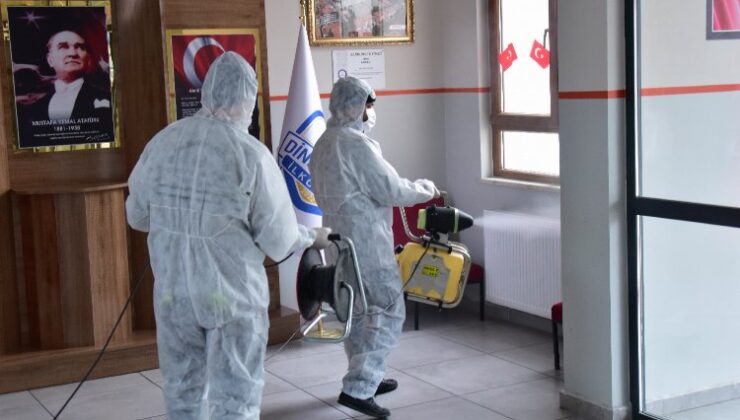 Malatya Büyükşehir okulları ilaçlıyor