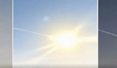 Oklahoma’ya meteor düştü!
