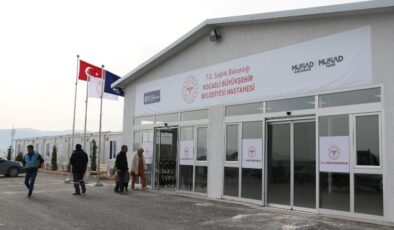 Defne’deki Kocaeli’nin hastanesinden 400’e yakın hasta şifa buluyor