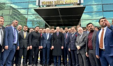 Erbakan YSK’ya resmi başvurusunu yaptı