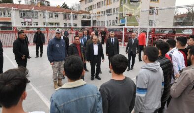 Kayseri protokolünden deprem bilgilendirmesi