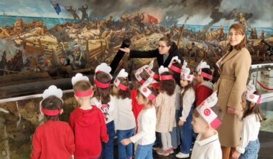Manisalı minikler Çanakkale ruhunu yaşadı