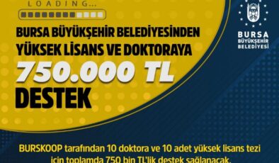 Bursa Büyükşehir ‘burs’ta çıtayı yükseltti!