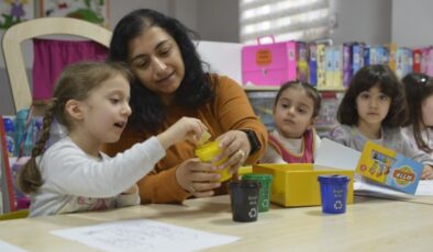 Bursa Yıldırımlı miniklere çevre aşısı