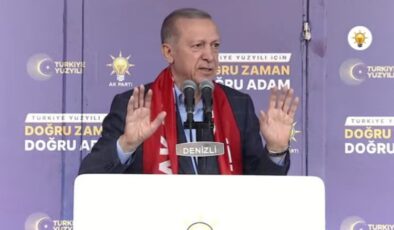 Cumhurbaşkanı Erdoğan Denizli’den seslendi: Hiçbir zaman hayal satmadık