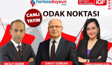 AK Parti Bursa İl Başkanı Davut Gürkan ‘Odak Noktası’nda (CANLI)