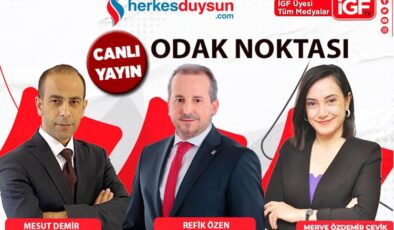 AK Parti Bursa Milletvekili Refik Özen ‘Odak Noktası’nda (CANLI)