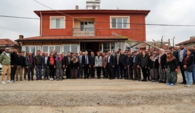 Ayvalı sakinlerinden hizmet teşekkürü