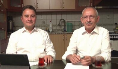 Babacan da Kılıçdaroğlu’nun mutfağına girdi