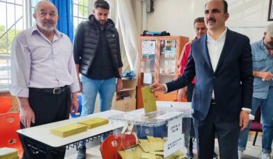 Başkan Altay Cumhurbaşkanlığı için oyunu kullandı