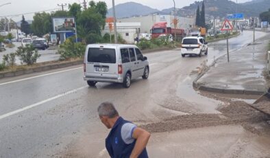 Bodrum’da ekipler sağanak teyakkuzda