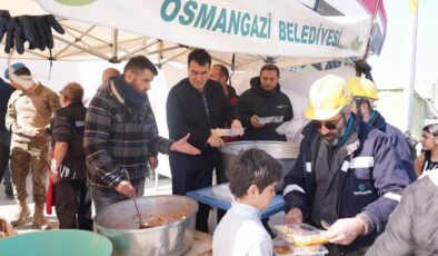 Bursa Osmangazi 100 gündür afet bölgesinde
