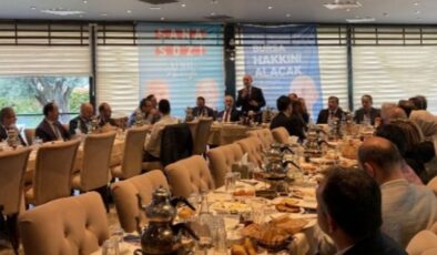 Bursa’da iş insanlarıyla ‘Saadet’li buluşma