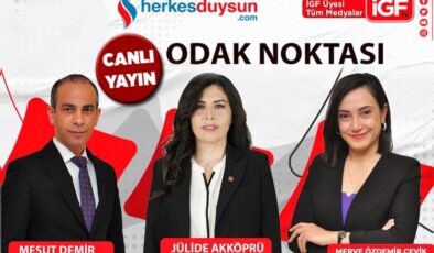 CHP Bursa Milletvekili adayı Jülide Akköprü ‘Odak Noktası’nda (CANLI)