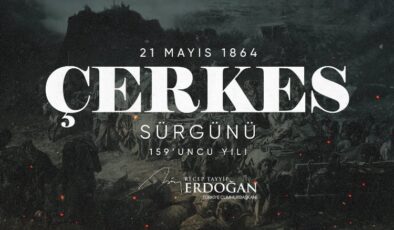 Cumhurbaşkanı Erdoğan’dan ‘Çerkes Sürgünü’ paylaşımı
