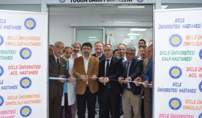 Dicle Üniversitesi’nde yeni yoğun bakım ünitesi açıldı