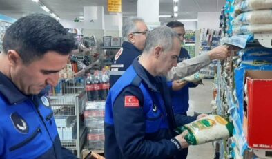 Dilovası’nda marketler denetlendi