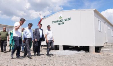 Gaziantep İslahiye’de ‘Osmangazi Evleri’nde yaşam başladı