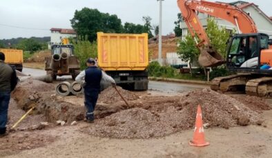 Kandıra Kefken’e yeni yağmur suyu hattı