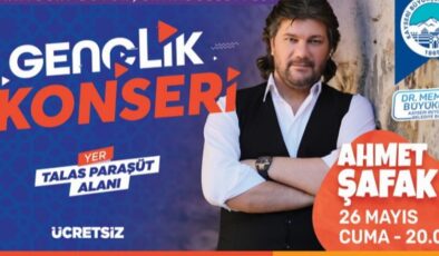 Kayseri Büyükşehir’den gençlik konseri