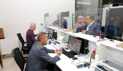 Kayseri Talas’ta vergi mesaisi
