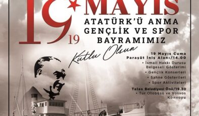 Kayseri Talas’tan 19 Mayıs hazırlığı