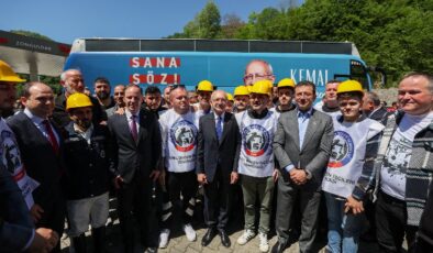 Kılıçdaroğlu’ndan kahraman madencilere teşekkür ziyareti
