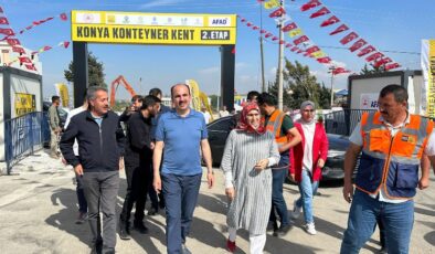 Konya Konteyner Kent’e Başkan Altay’dan ziyaret