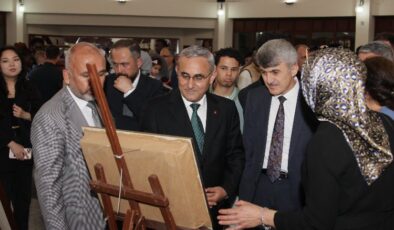 Kütahya’da afetzedelerin eserleri sergilendi