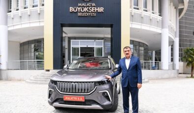 Malatya Büyükşehir Belediyesi makam aracı TOGG oldu