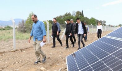 Manisa Alaşehir’de GES’e geçici kabul