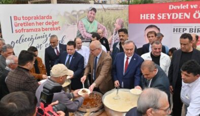 Manisa’da MHP’den 14 Mayıs için pilav hayrı