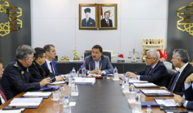 Seçim Güvenliği Toplantısı Vali Çiçek başkanlığında yapıldı