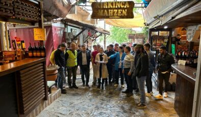 Şirince’de tarihi çarşıda yenileme