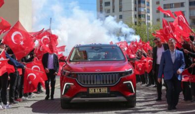 Sivas’ta Bilişim Lisesi’nde ‘Togg’ coşkusu