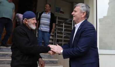 Tahir Akyürek’ten teşekkür ziyareti
