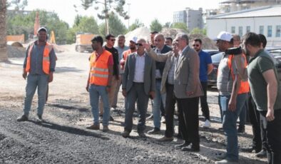 Başkan Beyazgül Birecik’te projeleri inceledi