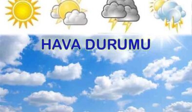 Bayramın 3. günü yurtta hava nasıl olacak?