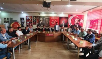 CHP Keşan’dan bayramlaşma töreni