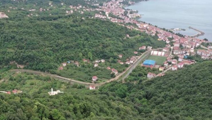 Çöp dağı yeşil terasa büründü