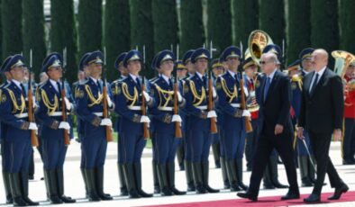 Cumhurbaşkanı Erdoğan Azerbaycan’da