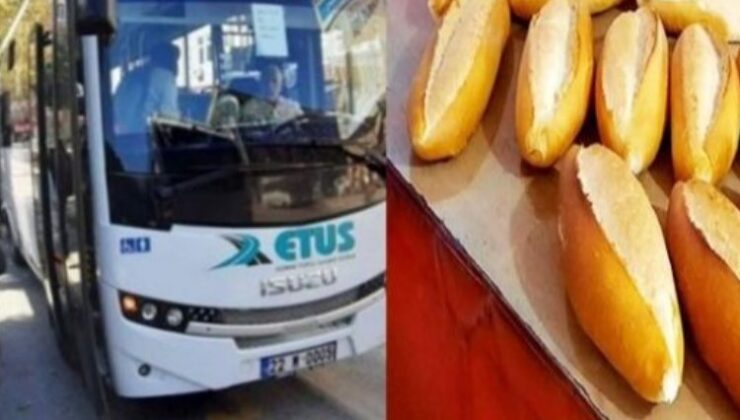 Edirne’de ekmek ve ulaşıma zam kapıda!