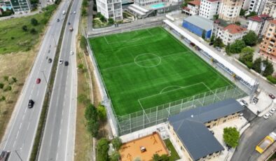Kartal’a yeni futbol sahası