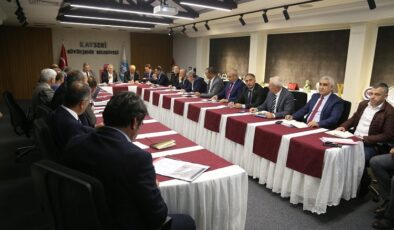 Kayseri Büyükşehir’de Kayserigaz buluşması