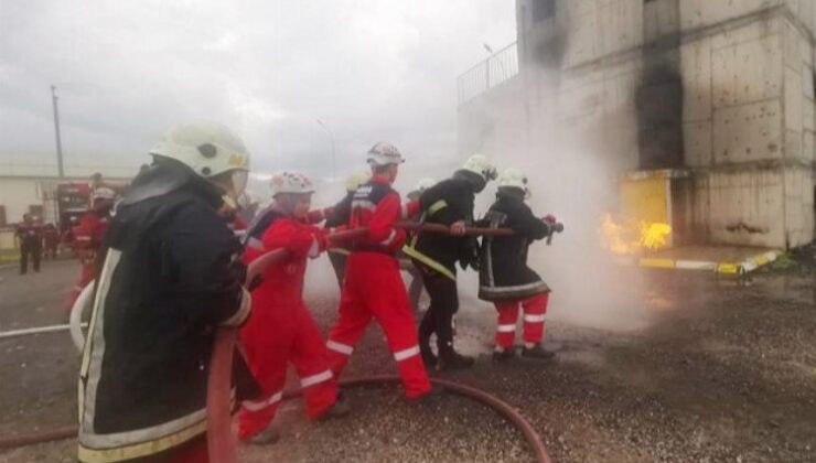 Kayseri OSB İtfaiyesi’nden ANDA’ya eğitim